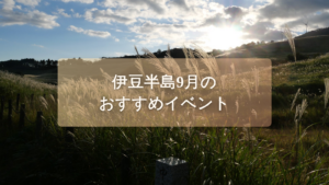 9月のおすすめイベント情報